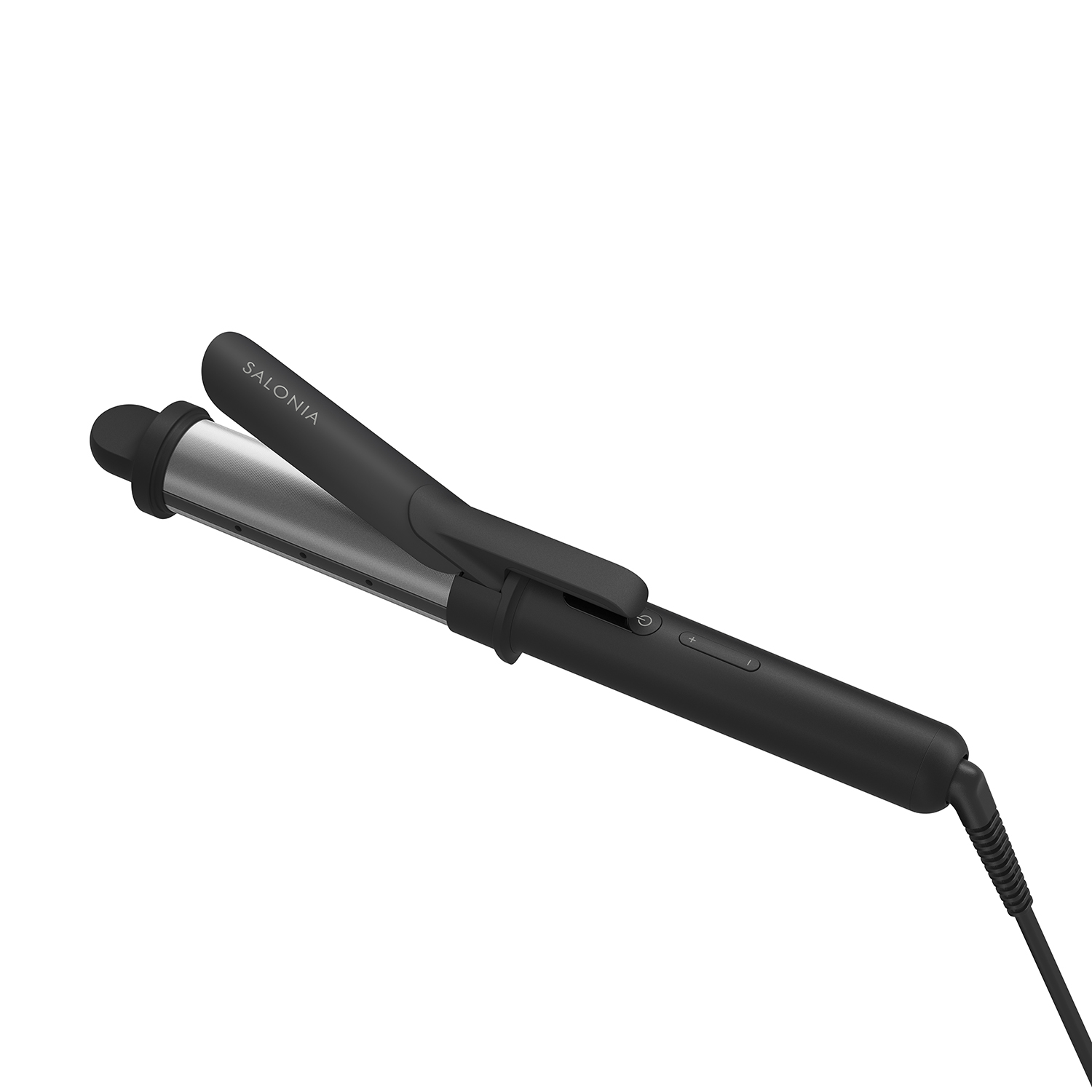 SALONIA スムースシャイン カールヘアアイロン　ブラック 32mm / SALONIA
