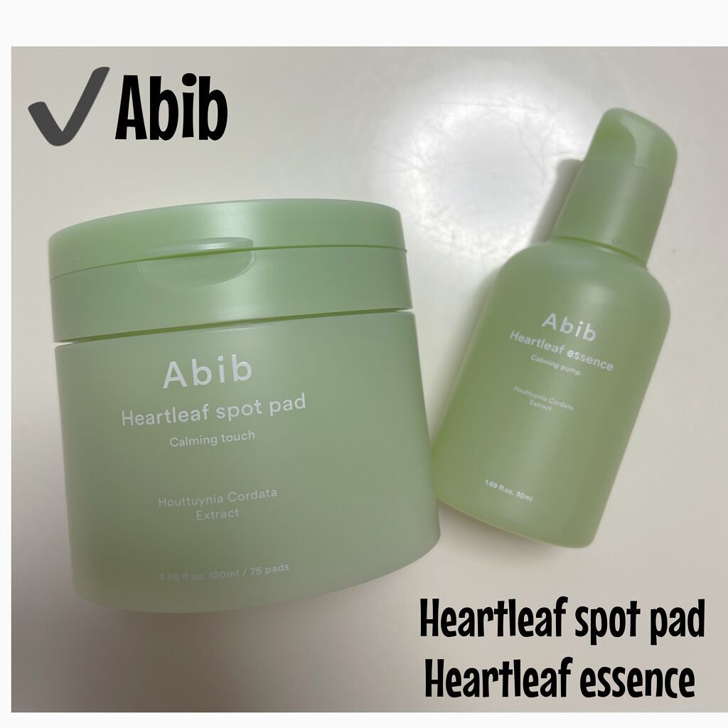 ドクダミカーミングタッチスポットパッド/Abib /トナーパッドを使ったクチコミ（1枚目）