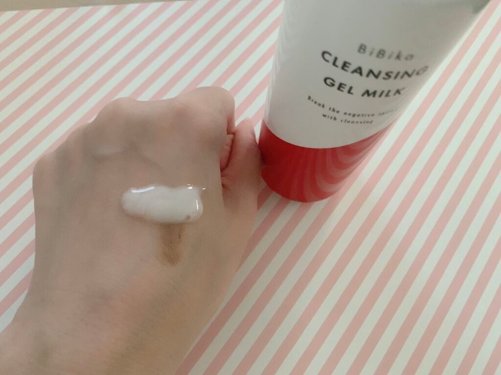 クレンジングジェルミルク/BiBika/ミルククレンジングを使ったクチコミ(3枚目)