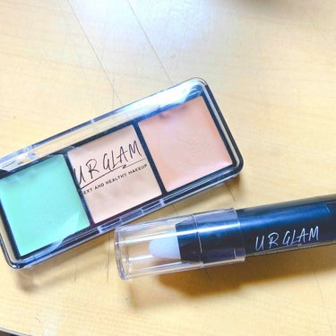 まちゅ on LIPS 「🖤URGRAM🌹コンシーラーパレット緑色の入ってるものにしまし..」（1枚目）