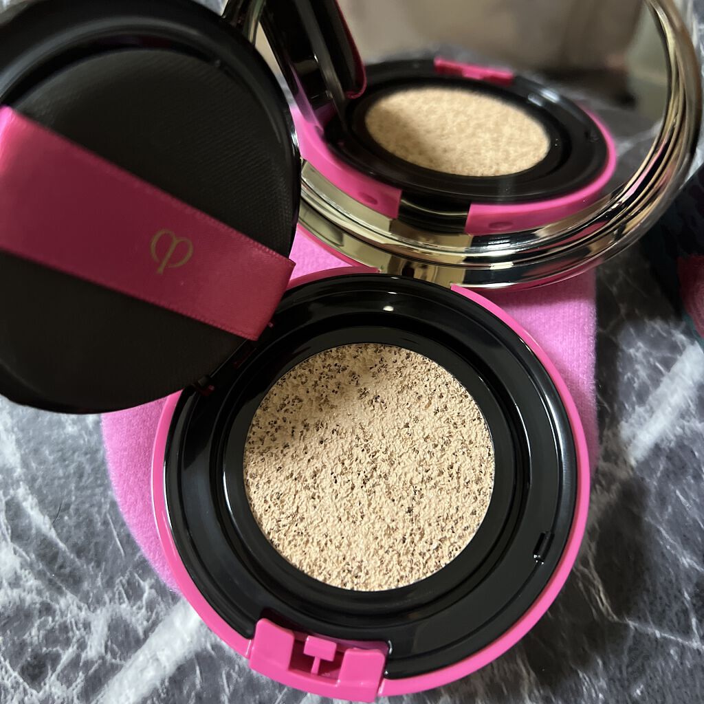 タンクッションエクラ オークル00/クレ・ド・ポー ボーテ/クッションファンデーションを使ったクチコミ（2枚目）