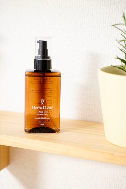 オーガニックヘアオイル フレッシュティーの香り/ハーバルリーフ/ヘアオイルを使ったクチコミ(5枚目)