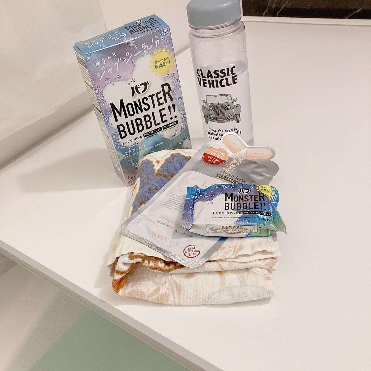 モンスターバブル ゆるんとジャグジー気分/バブ/炭酸系入浴剤を使ったクチコミ（1枚目）