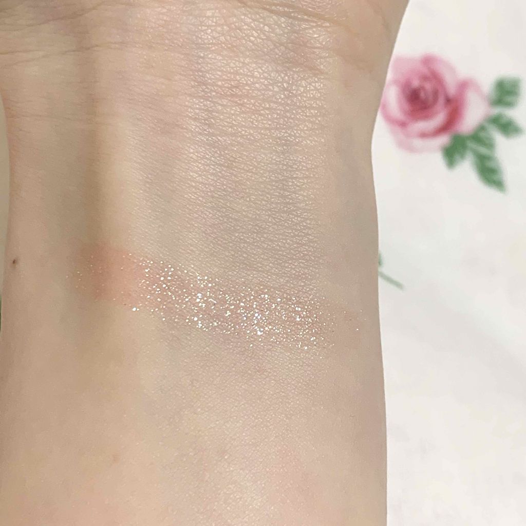 グリッター シャドウ カラー/rom&nd/グリッターを使ったクチコミ(2枚目)