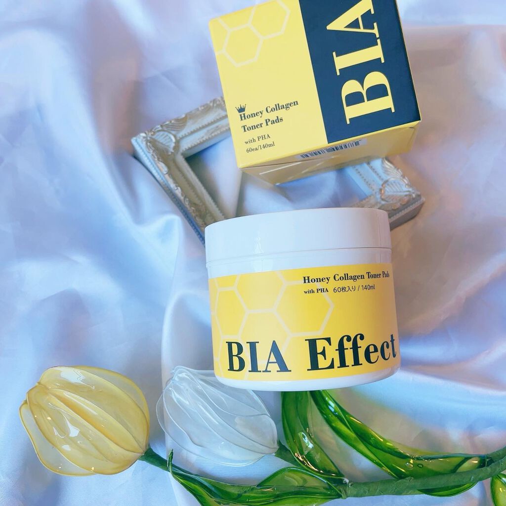 はちみつコラーゲントナーパッド/BIA Effect/トナーパッドを使ったクチコミ（1枚目）