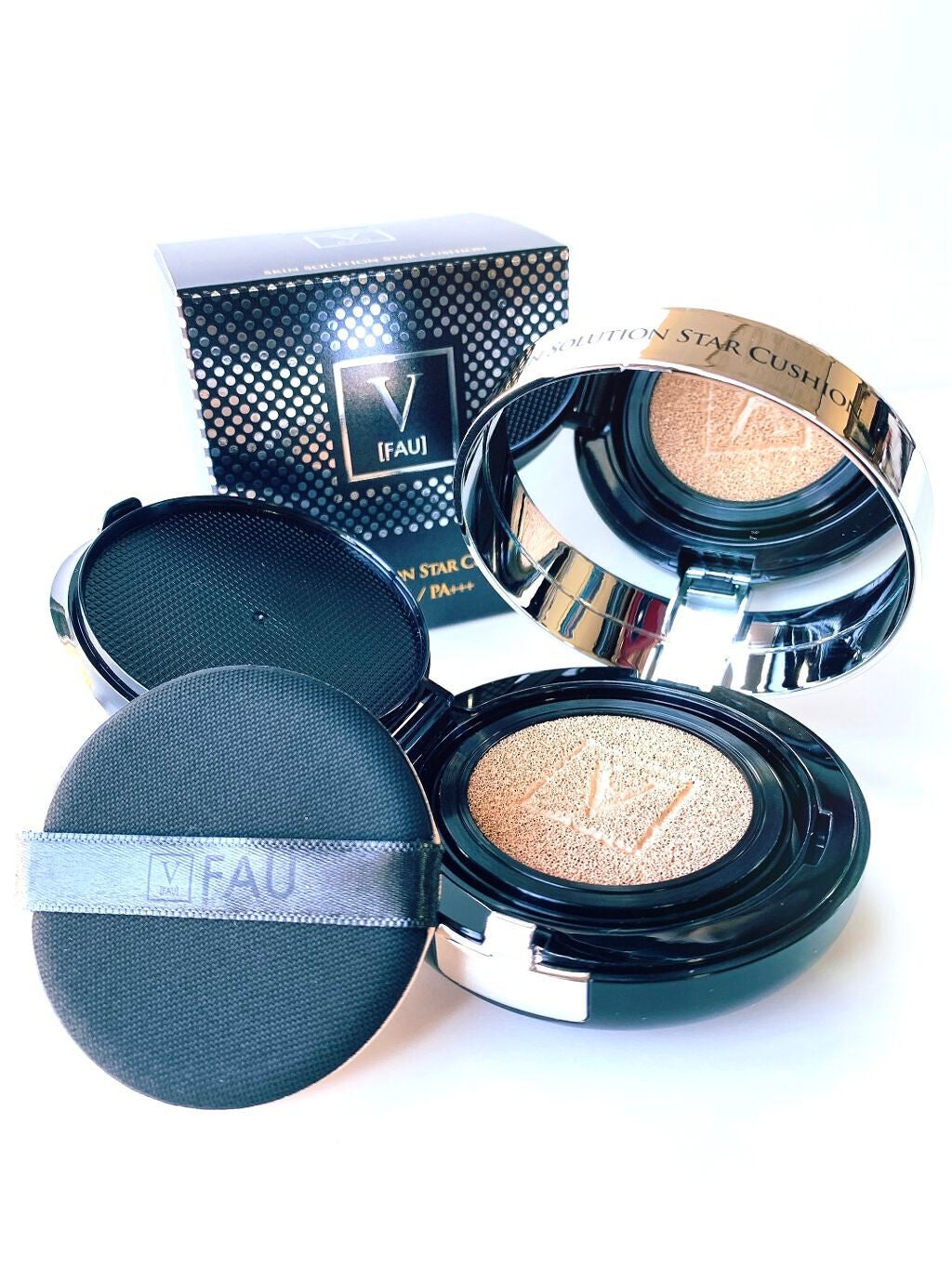 スキンソリューションスタークッション/FAU/クッションファンデーションを使ったクチコミ(3枚目)