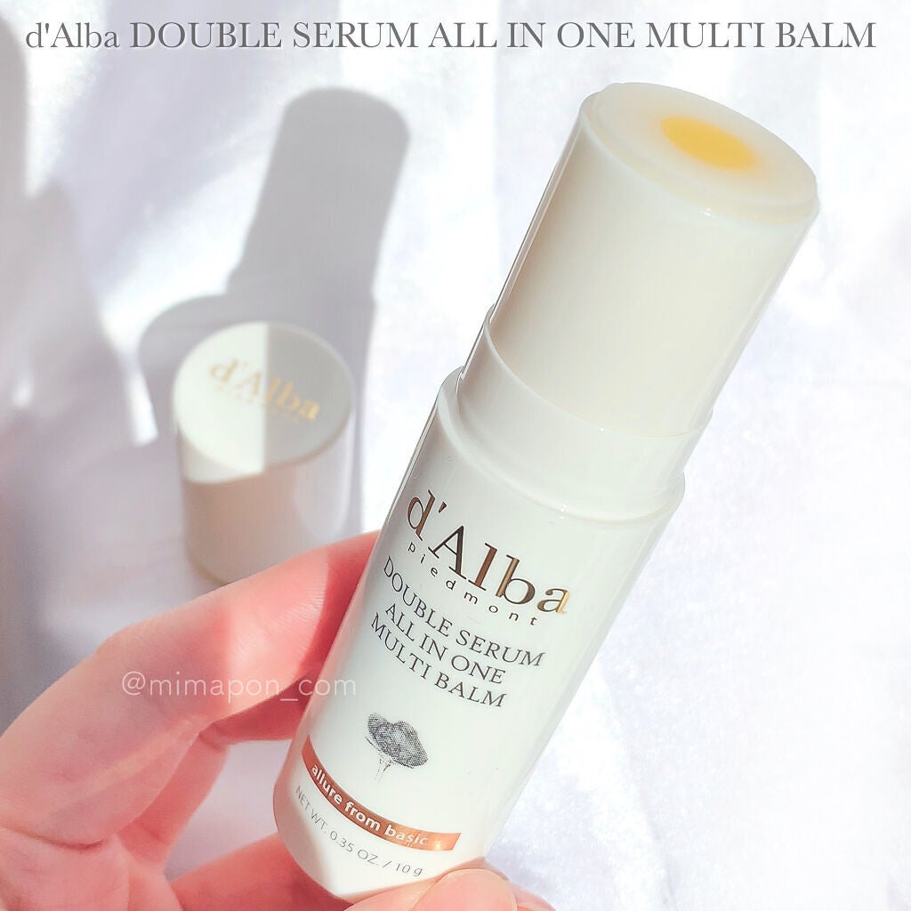 ダブルセラムオールインワンマルチバーム/ダルバ/フェイスバームを使ったクチコミ(6枚目)