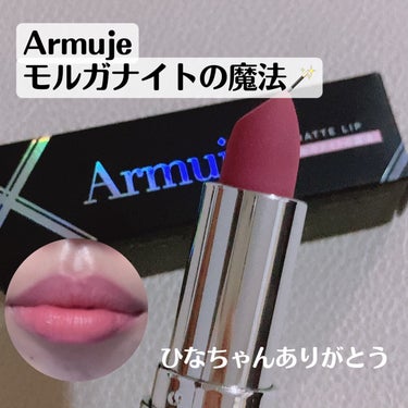 マットジュエルリップコレクション/Armuje/口紅を使ったクチコミ（1枚目）