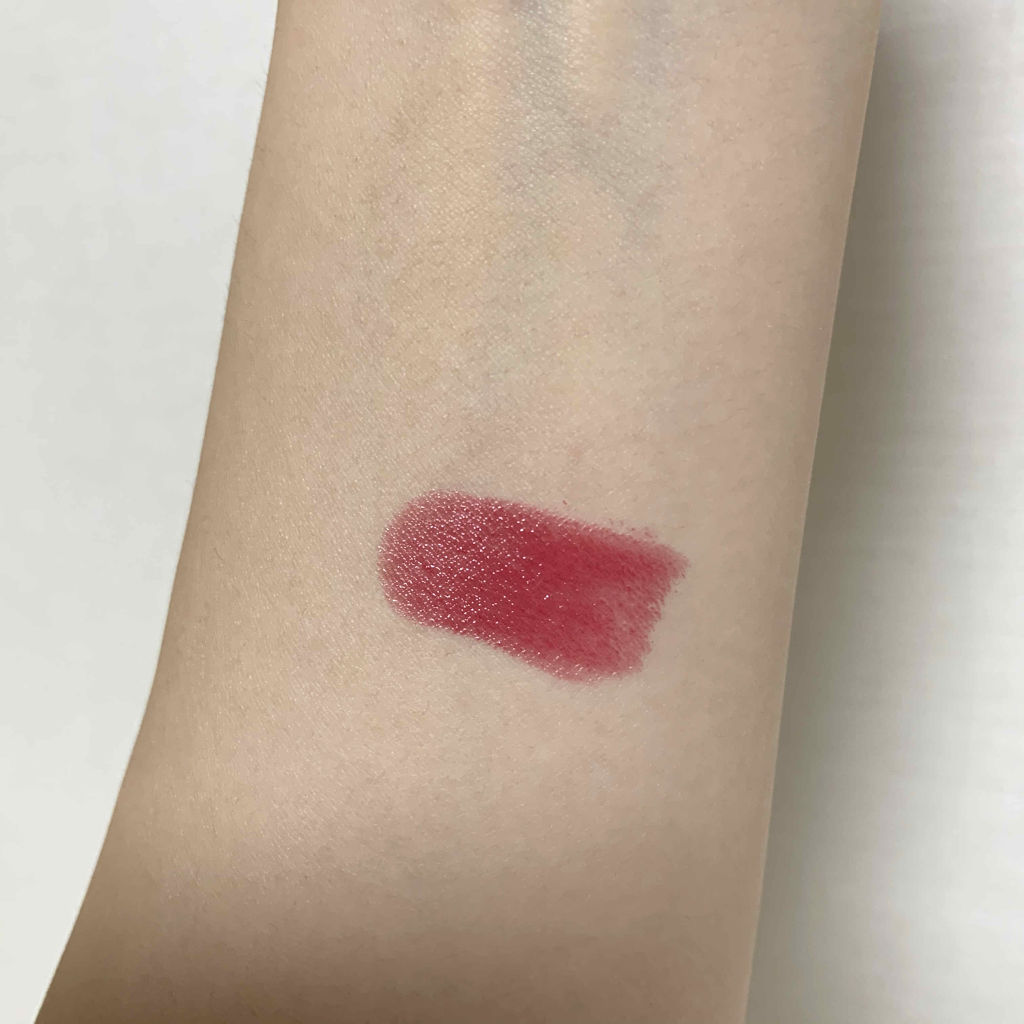ルージュ アンリミテッド ラッカーシャイン＜2019年クリスマスコフレ限定＞/shu uemura/口紅を使ったクチコミ（2枚目）