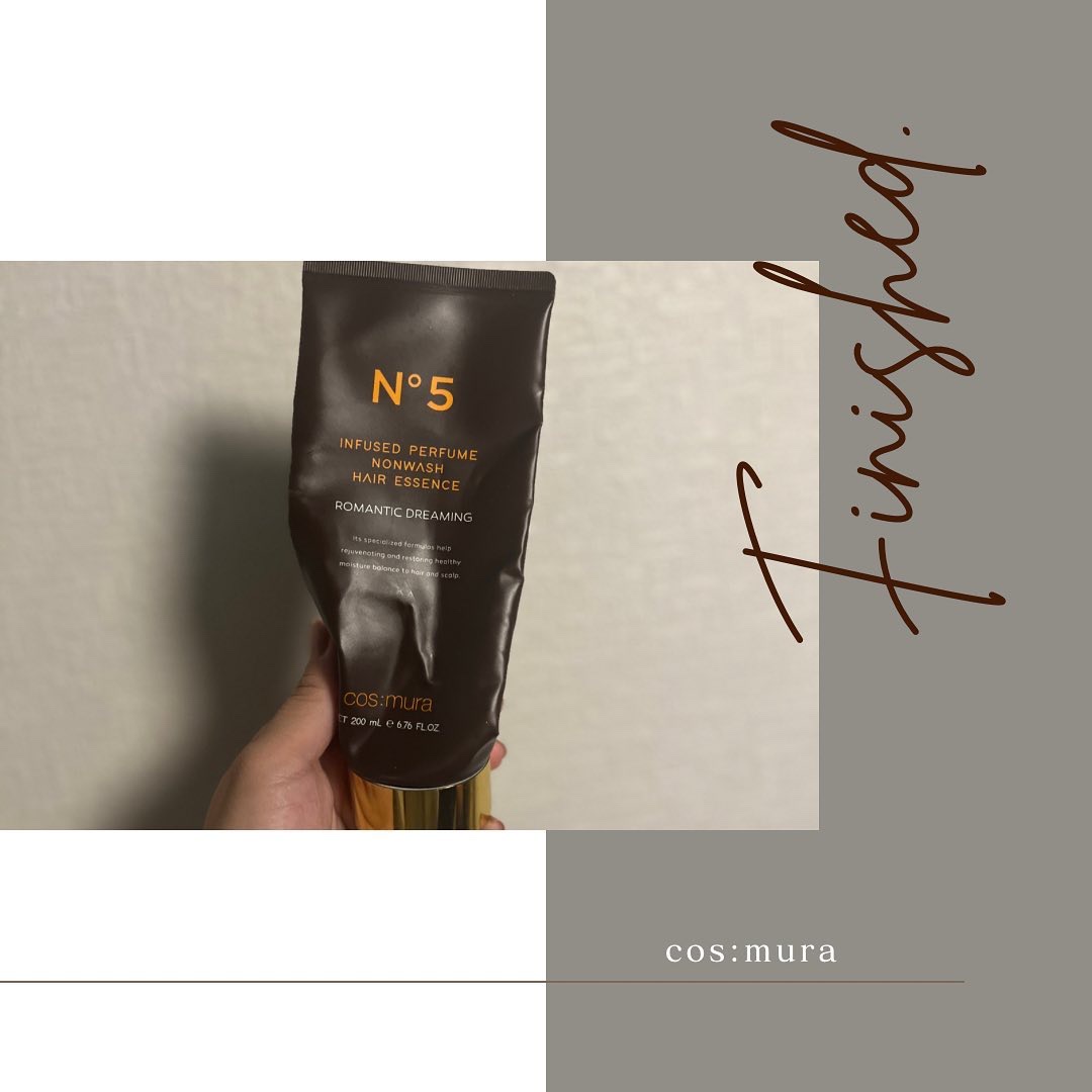 インフューズドパフュームノンウォッシュヘアエッセンス/cos:mura/洗い流すヘアトリートメントを使ったクチコミ（1枚目）