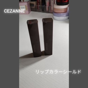 リップカラーシールド/CEZANNE/口紅を使ったクチコミ（1枚目）