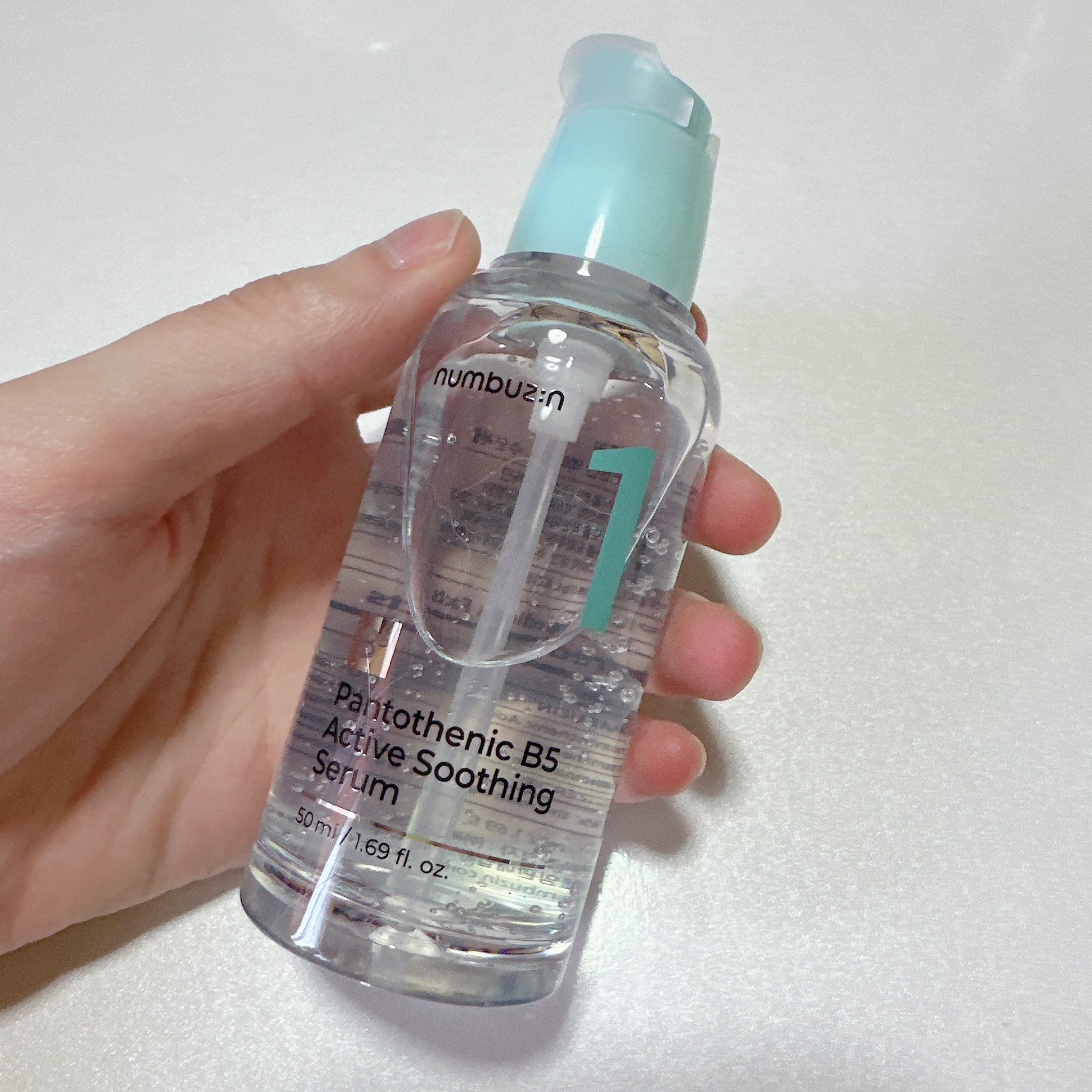 1番 塗るパントテン酸スージングクリーム/numbuzin/フェイスクリームを使ったクチコミ（3枚目）