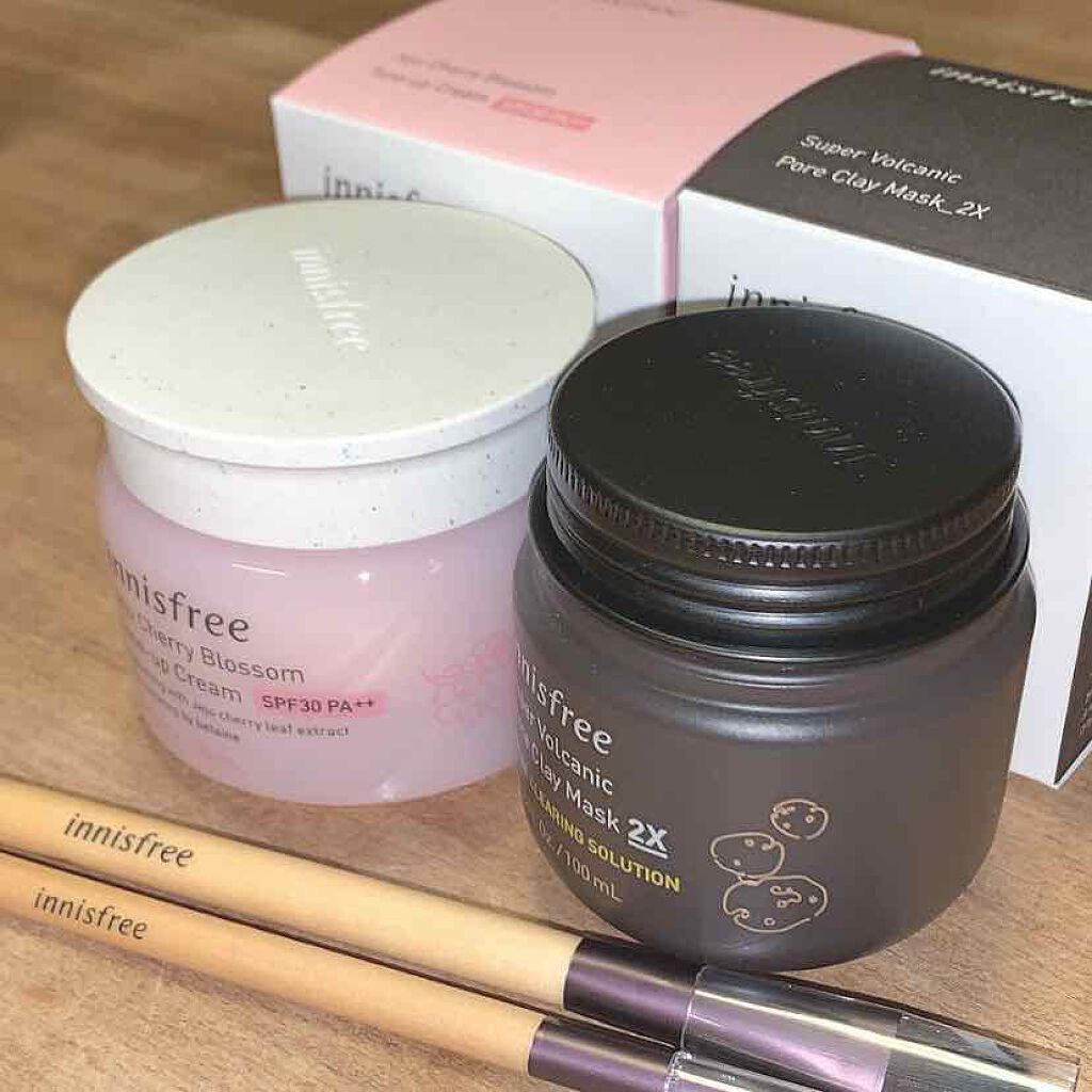 チェジュ チェリーブロッサム トーンアップクリーム/innisfree/化粧下地を使ったクチコミ（1枚目）