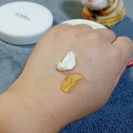 ホワイトトリュフダブルセラムアンドクリーム/ダルバ/フェイスクリームを使ったクチコミ(7枚目)