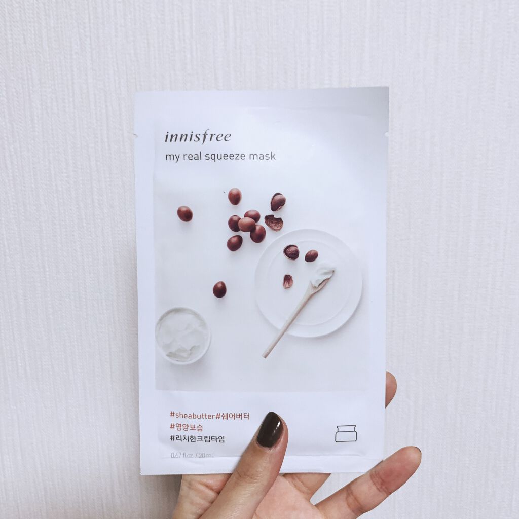 マイリアル スクイーズ マスクシート/innisfree/シートマスク・パックを使ったクチコミ(1枚目)