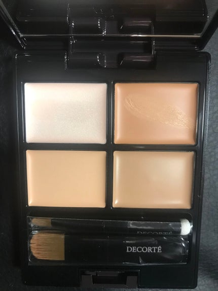 トーンパーフェクティング パレット/DECORTÉ/パレットコンシーラーを使ったクチコミ(1枚目)