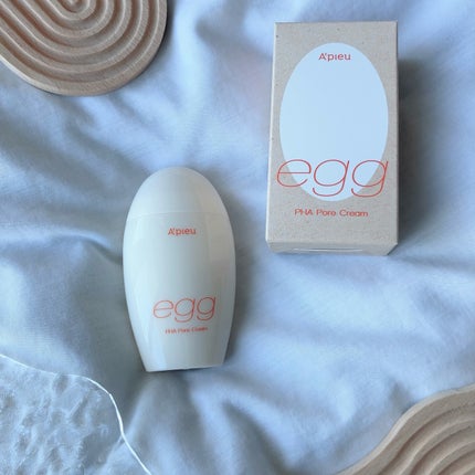 毛穴レスむき卵肌クリーム/A’pieu/フェイスクリームを使ったクチコミ(7枚目)