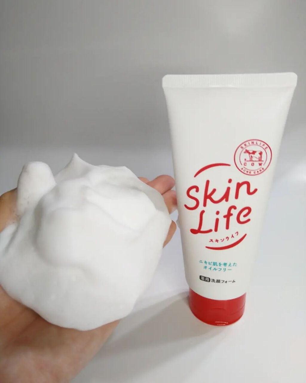 ありがとうこ on LIPS 「スキンライフ薬用洗顔フォーム濃密なもっちり泡で、ニキビや毛穴の..」(1枚目)