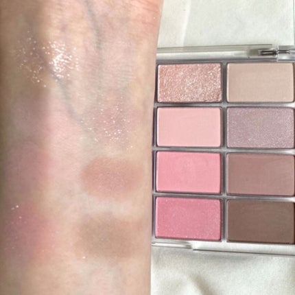 ソフトブラーリングアイパレット/wakemake/アイシャドウパレットを使ったクチコミ(4枚目)