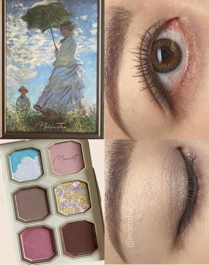 絵画アイシャドウパレット/MilleFée/アイシャドウパレットを使ったクチコミ(2枚目)