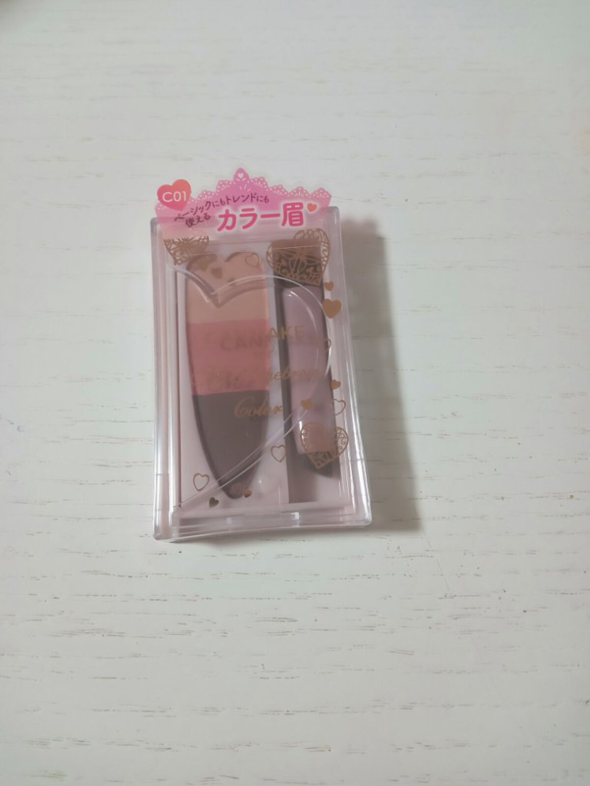 ミックスアイブロウカラー/キャンメイク/パウダーアイブロウを使ったクチコミ（2枚目）