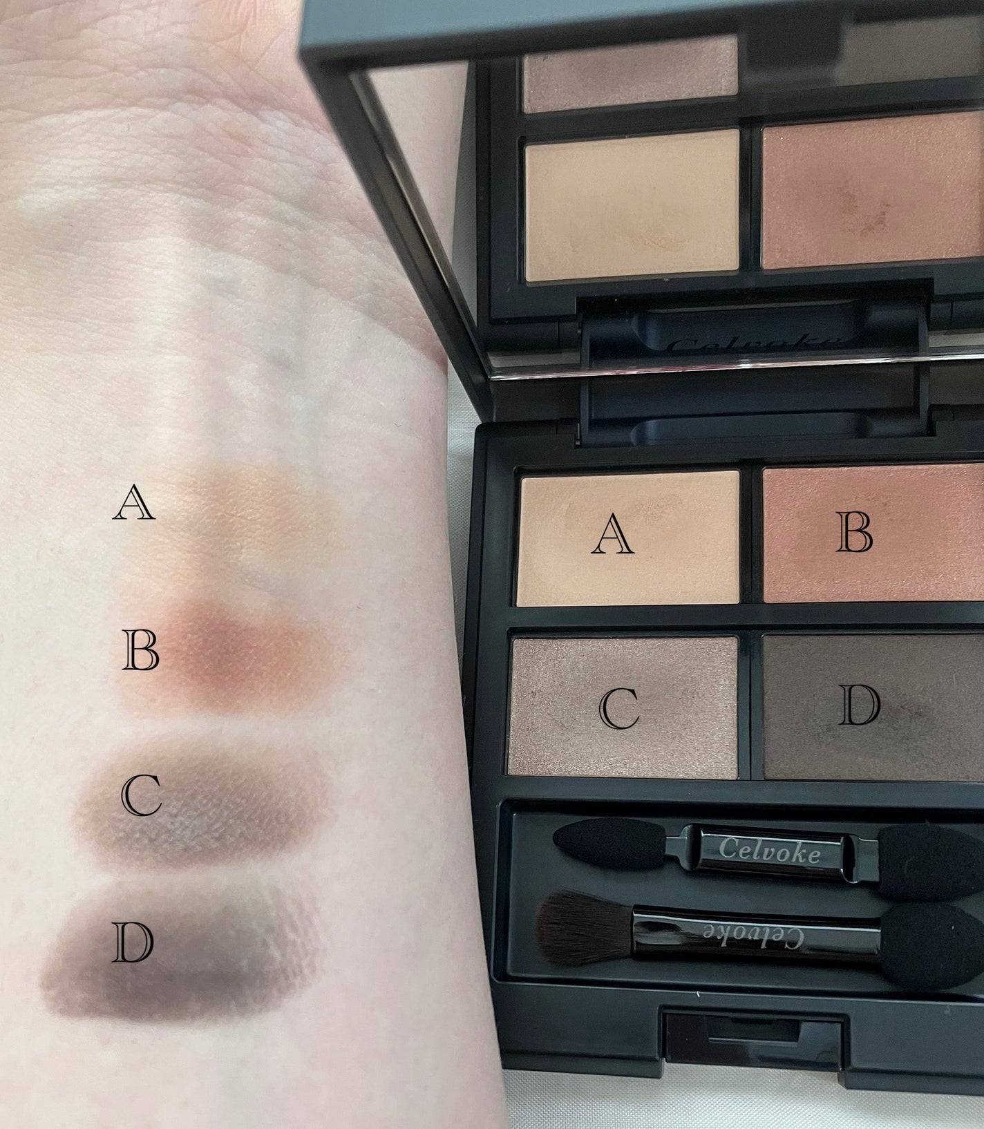 セルヴォーク ヴァティック アイパレット/Celvoke/アイシャドウパレットを使ったクチコミ(2枚目)