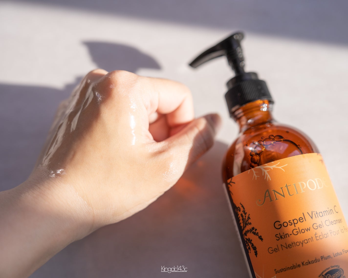 ゴスペル グロウスキン C ジェルクレンザー/Antipodes/その他洗顔料を使ったクチコミ(5枚目)