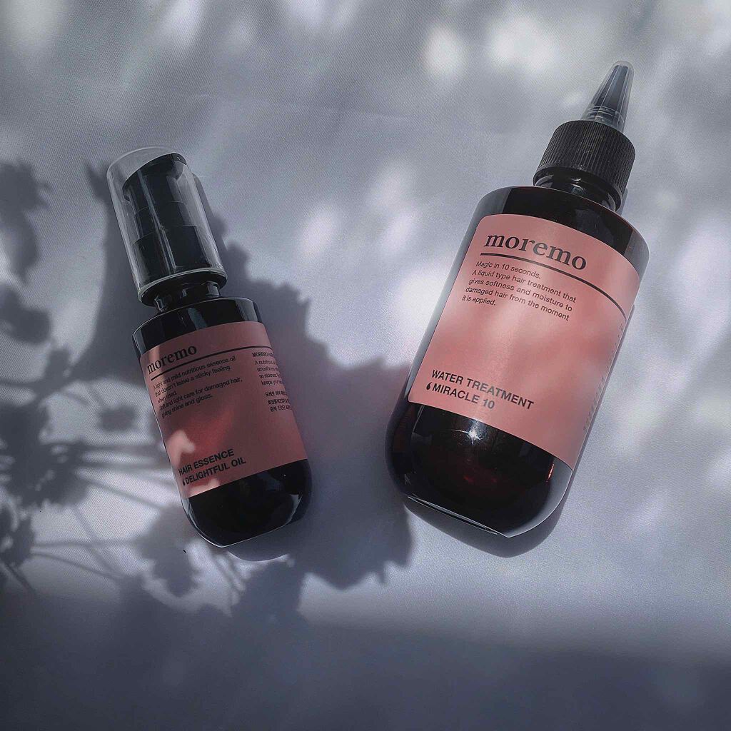 ウォータートリートメントミラクル10/moremo/洗い流すヘアトリートメントを使ったクチコミ（1枚目）