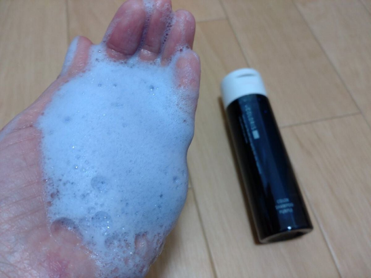 カラーシャンプーPURPLE/COLORIS/市販シャンプーを使ったクチコミ(1枚目)