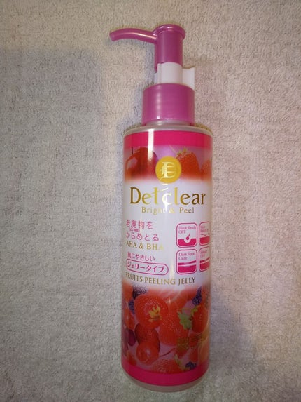 DETクリア ブライト&ピール ピーリングジェリー <ミックスベリーの香り>/Detclear/ピーリングを使ったクチコミ(1枚目)