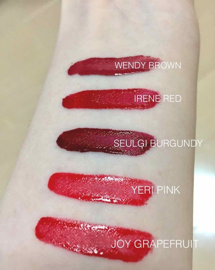 レッドベルベット ラブミニキット/ETUDE/リップグロスを使ったクチコミ(3枚目)