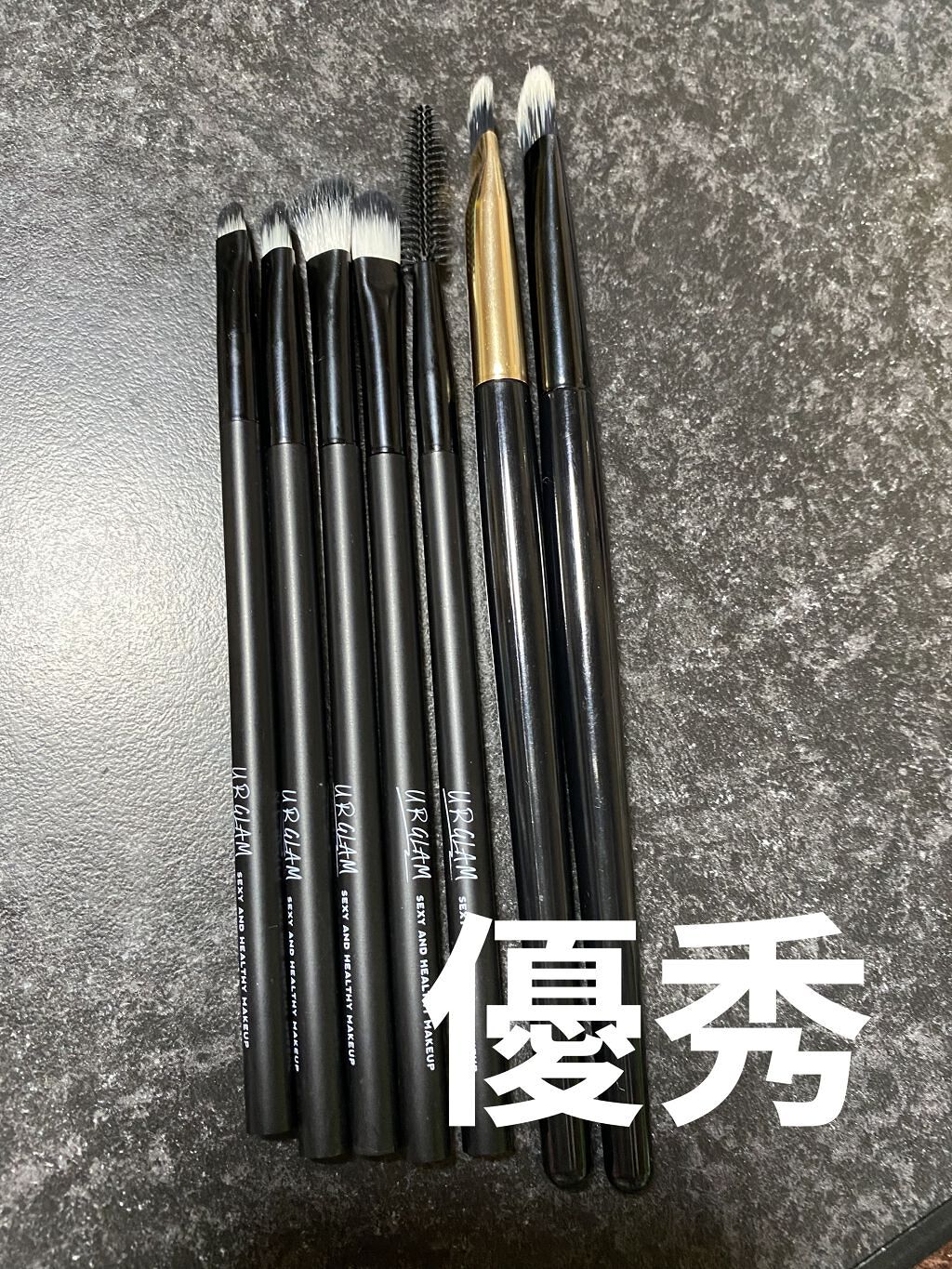 春姫 アイシャドウブラシ/DAISO/メイクブラシを使ったクチコミ（1枚目）