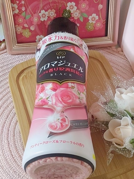 レノア アロマジュエル アンティークローズ&フローラル/レノア/柔軟剤を使ったクチコミ(2枚目)