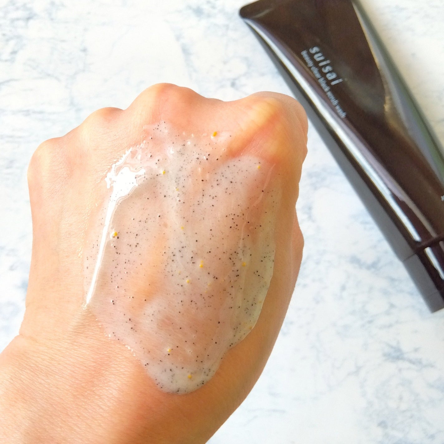 スイサイ ビューティクリア ブラックスクラブウォッシュ/suisai/スクラブ・ゴマージュを使ったクチコミ(4枚目)