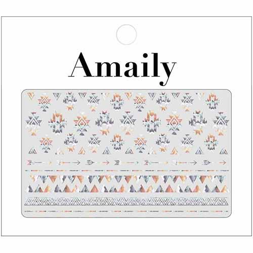 Amailyネイルシール No.5-52 ネイティブ柄(カラー)