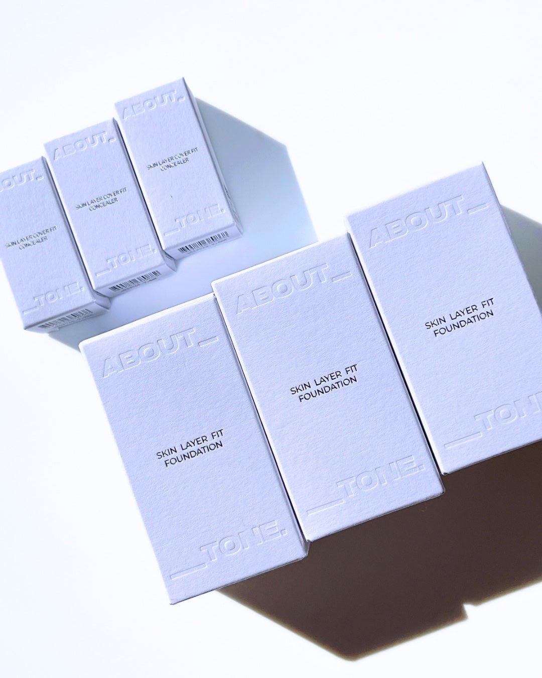 スキンレイヤーフィットファンデーション/ABOUT TONE/リキッドファンデーションを使ったクチコミ(6枚目)