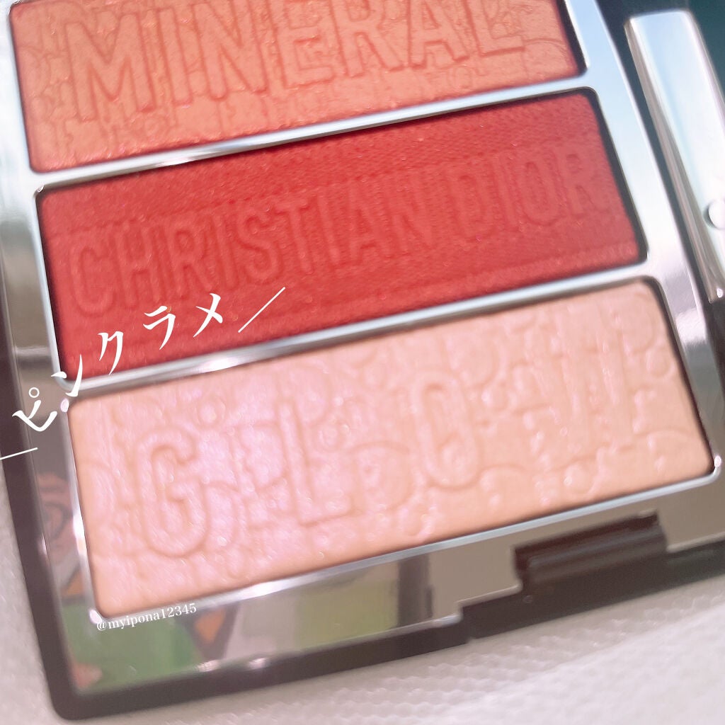 トリオ ブリック パレット/Dior/アイシャドウパレットを使ったクチコミ(3枚目)