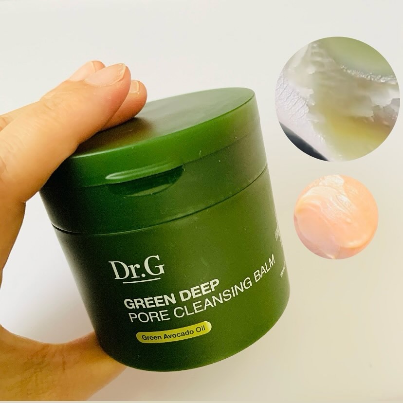 グリーンディープポアクレンジングバーム/Dr.G/クレンジングバームを使ったクチコミ（3枚目）