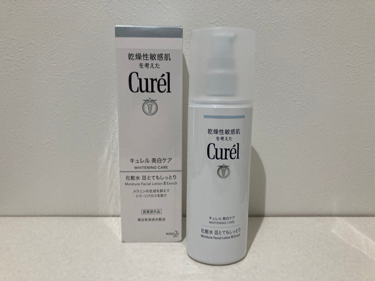 シミ・ソバカス予防ケア 化粧水3(とてもしっとり)/キュレル/化粧水を使ったクチコミ(1枚目)