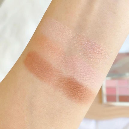 アイ ヴィーガン シアーパレット/AMUSE/アイシャドウパレットを使ったクチコミ(5枚目)