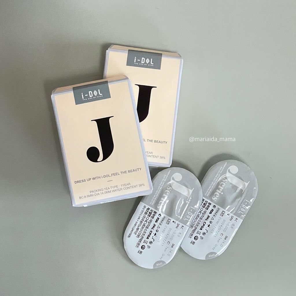 J / Tear Gray/QUEENSLENS/カラーコンタクトレンズを使ったクチコミ(4枚目)