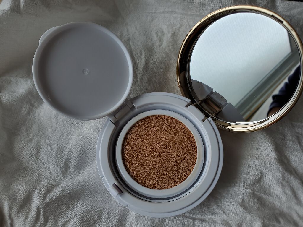 M クッション ファンデーション(モイスチャー)/MISSHA/クッションファンデーションを使ったクチコミ(3枚目)