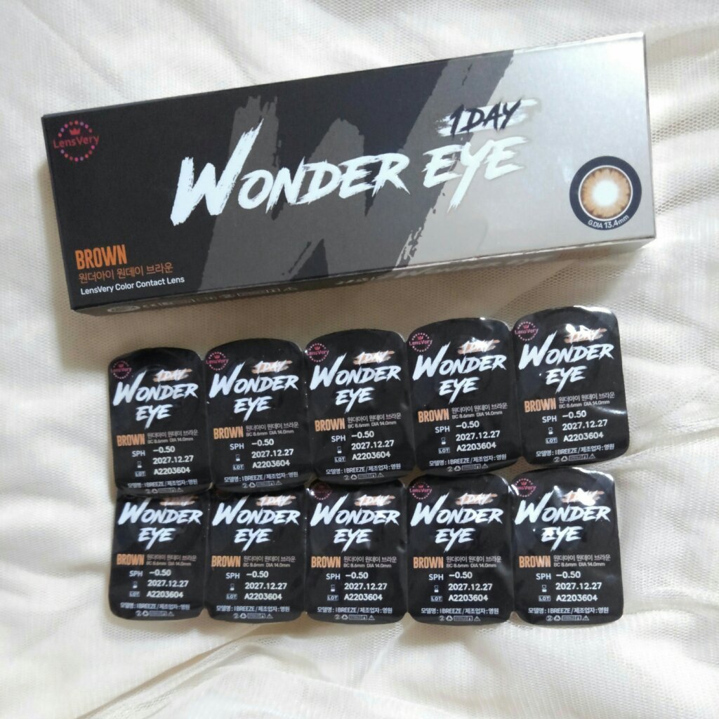 ワンダーアイ/ANN365LENS/カラーコンタクトレンズを使ったクチコミ（1枚目）