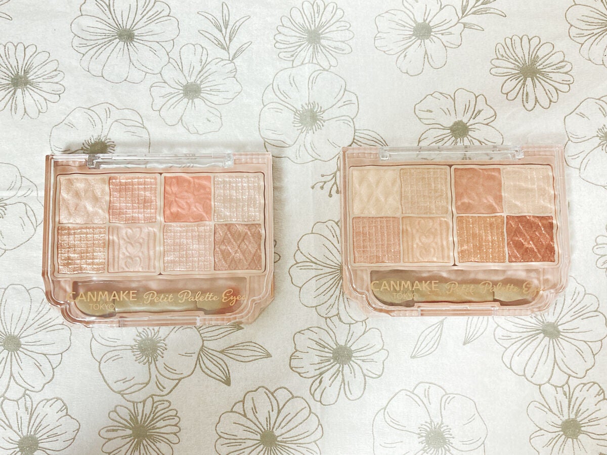 プティパレットアイズ/キャンメイク/パウダーアイシャドウを使ったクチコミ(1枚目)