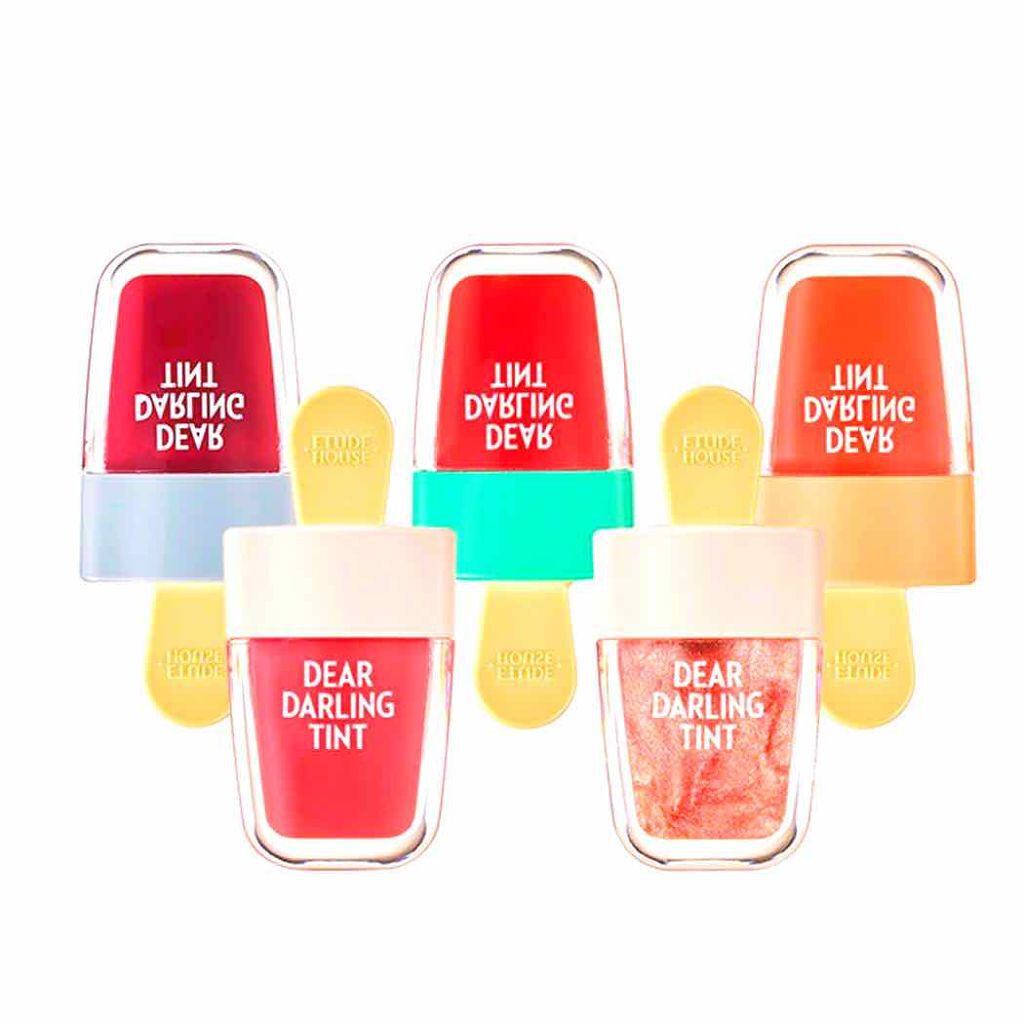 ディアダーリン ウォータージェルティント （アイスティント）/ETUDE/口紅を使ったクチコミ（1枚目）