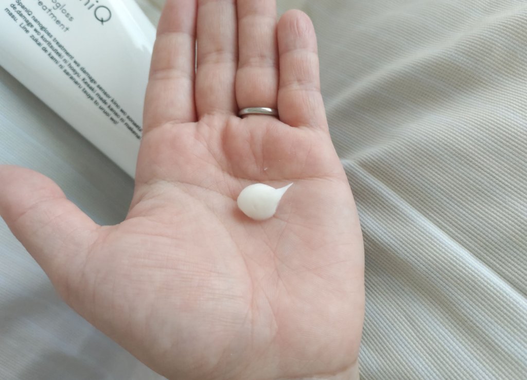 ナノグロストリートメント/SpaniQ/洗い流すヘアトリートメントを使ったクチコミ（3枚目）