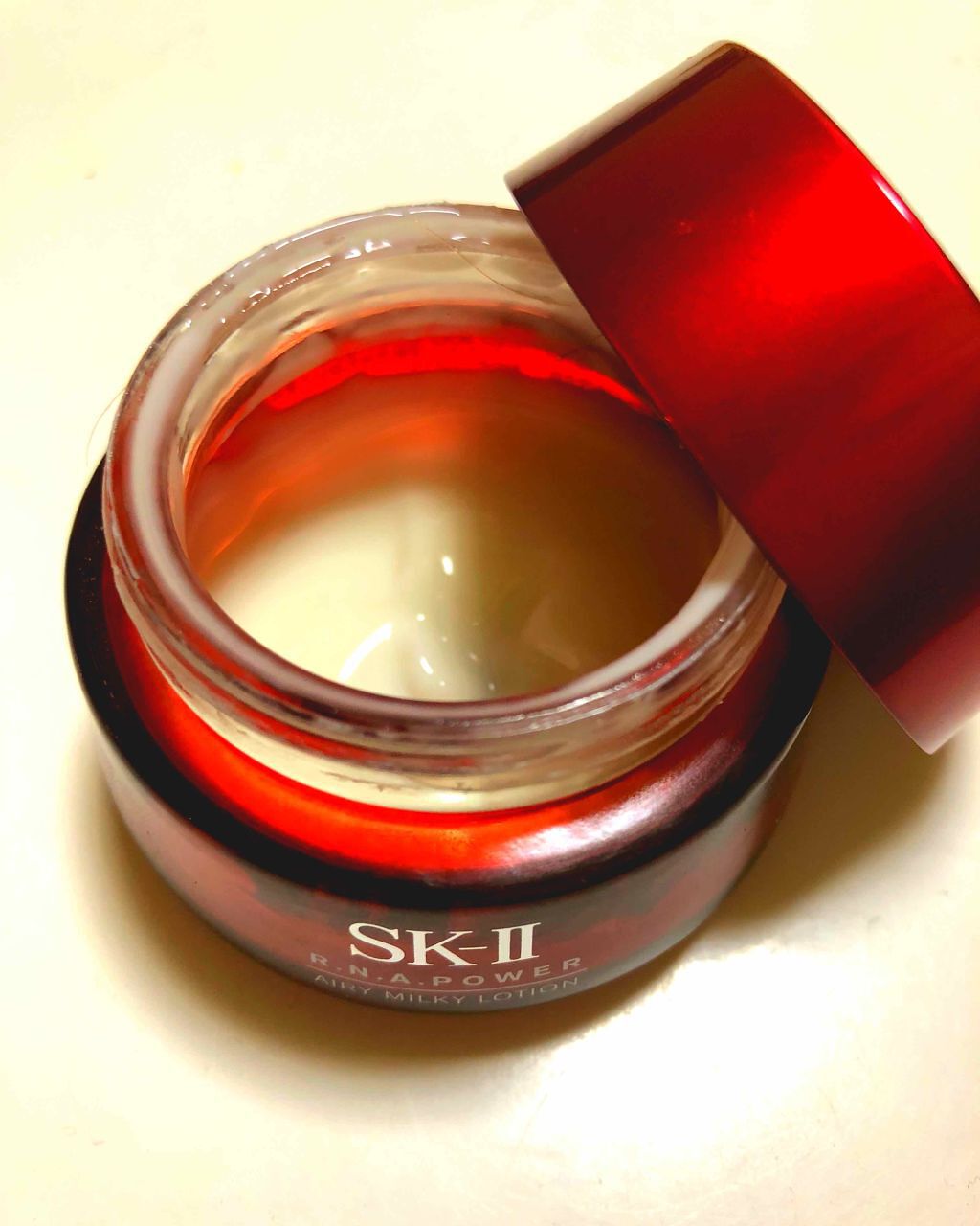 R.N.A.パワー エアリー ミルキー ローション/SK-II/乳液を使ったクチコミ（2枚目）