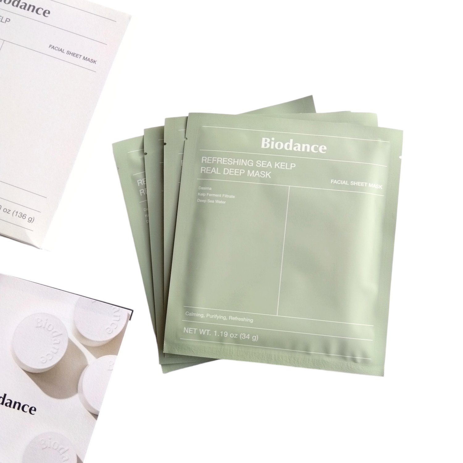 リフレッシング シーケルプ リアルディープマスク/Biodance/シートマスク・パックを使ったクチコミ（1枚目）