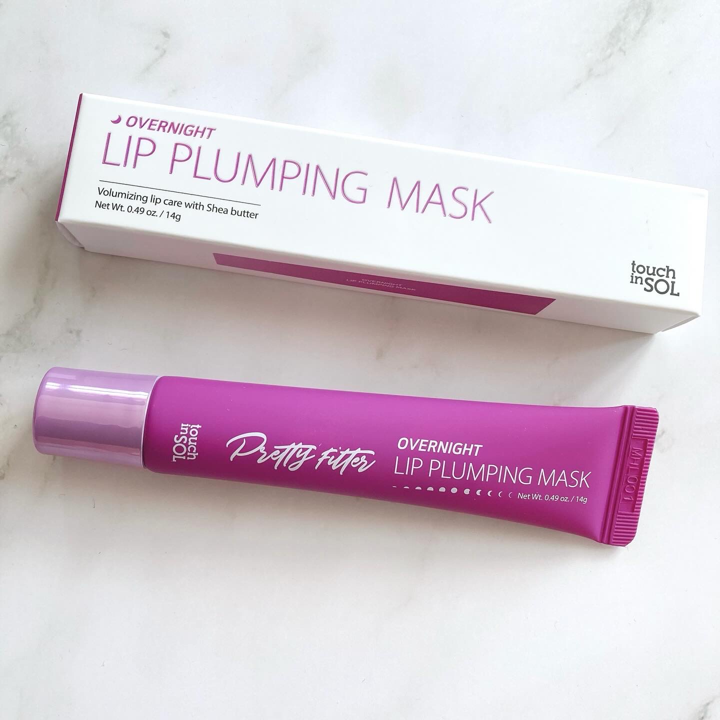 プリティフィルターオーバーナイトリッププランピングマスク/touch in SOL /リップマスクを使ったクチコミ（2枚目）