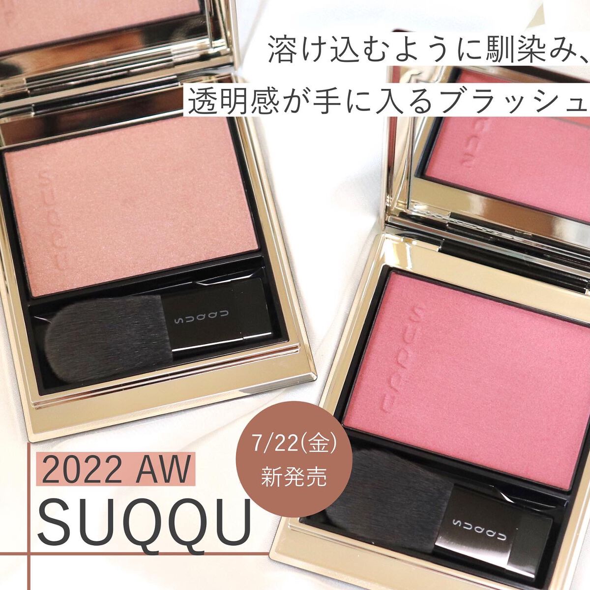 2022年秋新作パウダーチーク】メルティング パウダー ブラッシュ